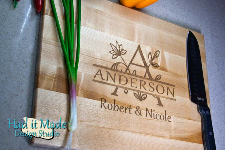 Monogram Cutting Board M6