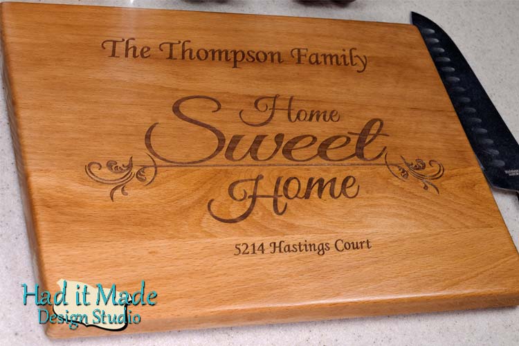 Home Sweet Home Cutting Board HSH1