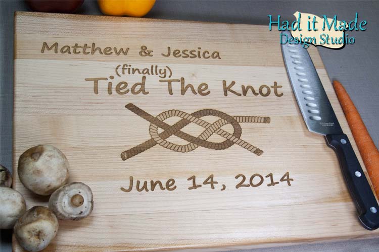 Tied The Knot Cutting Board TIEDTHEKNOT1
